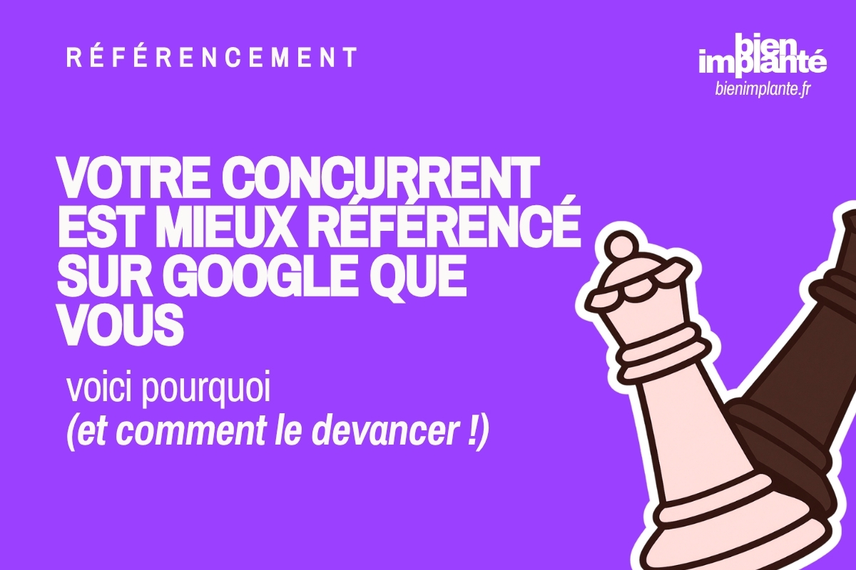 Concurrent artisan visible sur Google Pau référencement local