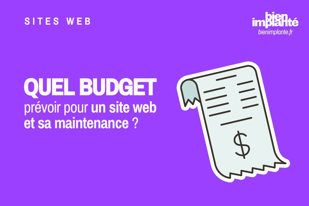 Coût maintenance présence digitale commerçant artisan Pau