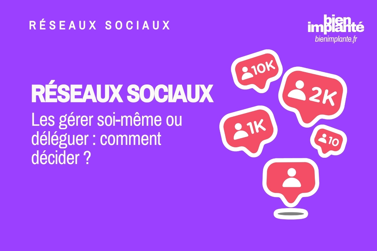 Gérer ou déléguer réseaux sociaux commerce local artisan Pau
