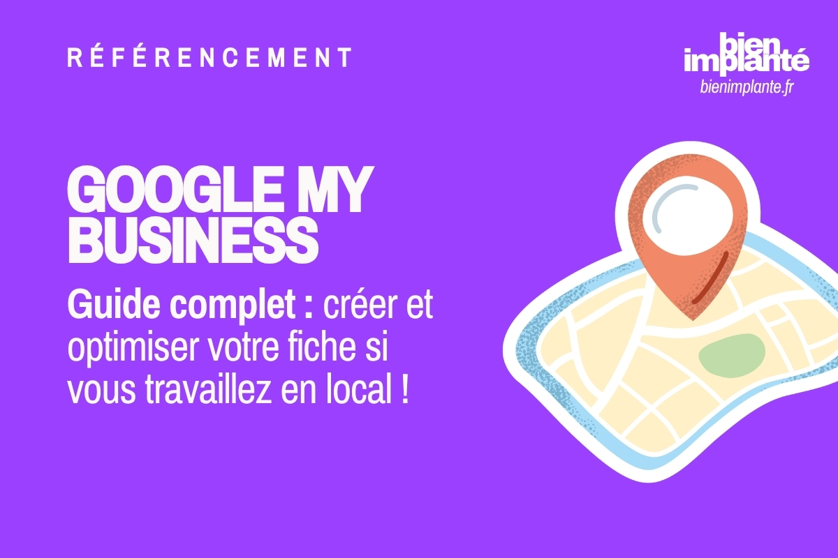 Fiche Google My Business pour commerçant et artisan à Pau