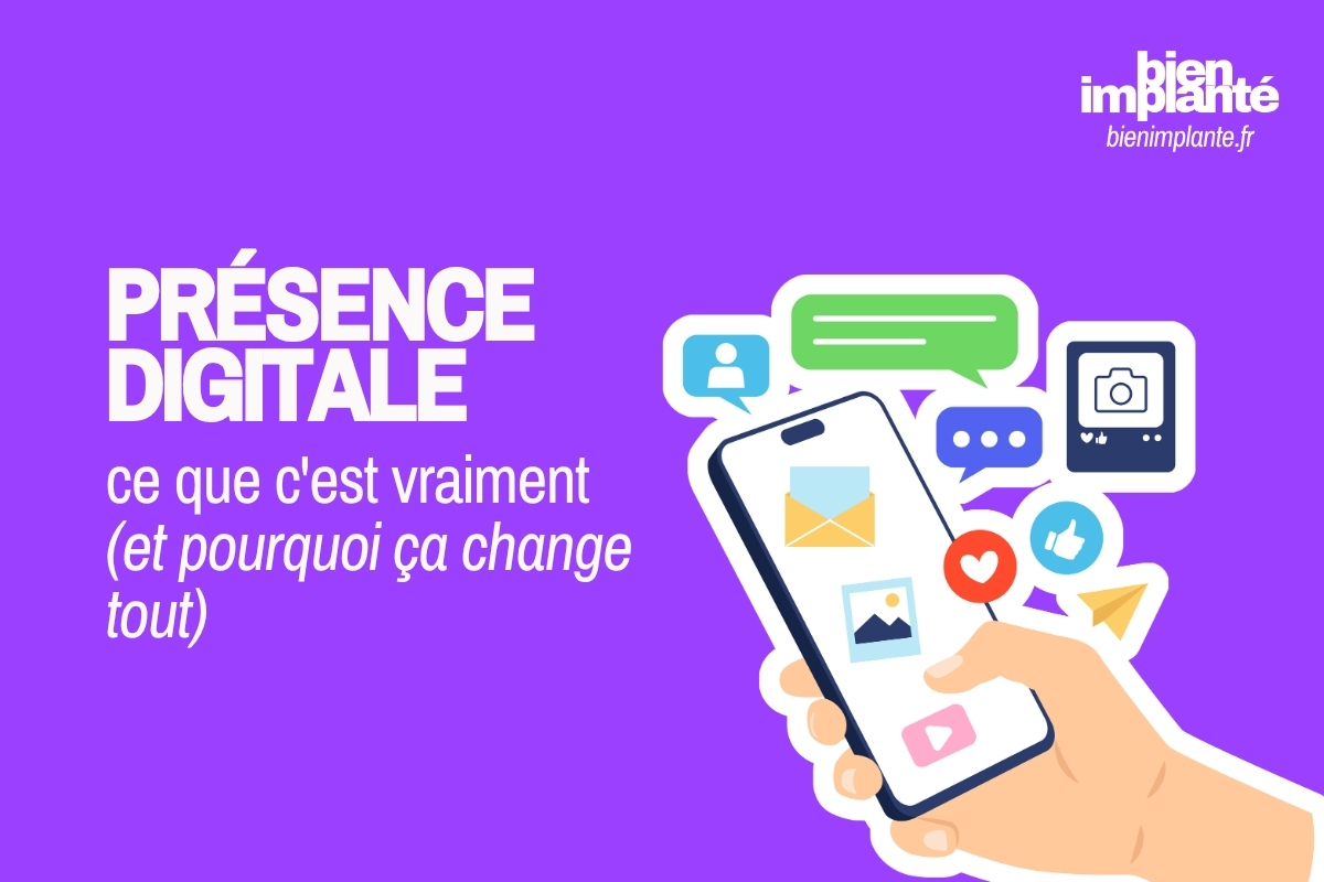Présence digitale commerce local artisan commerçant Pau définition